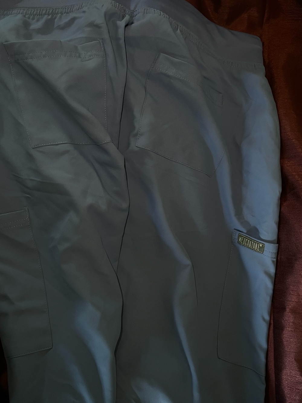 Med Couture Women’s  light blue Cargo Pants